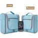Sky Blue Travel Hanging Toiletry Wash Bag Makeup Organizer for Women - Large Size - Buy Online on GoSupps.com