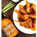 Blonde Beard's Chicken & Waffles Buffalo Sauce - Mild/Medium, Slightly Spicy & Sweet - Ideal for Chicken Wings - Gluten-Free & Natural (8 fl oz) - Buy Online on GoSupps.com