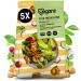 Vegance soy medallions - spicy and vegan with protein - as a meat replacement for cooking - vegetarian BBQ and for salad or pan dishes - 5 x 250 gr