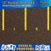 Pavement Stencils - 12 inch Number KIT Stencil Set - (12 Piece) - 12 x 9 x 1/8 (128 mil) - Pro-Grade Pro-Grade - 1/8 (126 mil) thick - Buy Online on GoSupps.com