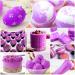 Liquid Food Coloring - 160ml Sugar-Free Concentrated Colors for Cakes Cookies Macarons and DIY Projects (Violet) - International Shipping Available - Buy Online on GoSupps.com