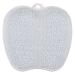BESKAR Shower Foot Scrubber XL Larger Size Mat with Non-Slip Suction Cups - Cleans, Smooths, Exfoliates & Massages Your Feet Without Bending, Improve Foot Circulation & Soothes Tired Feet White