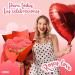 SIDRAL Pack of 18 Pink Strawberry Caramel Lollipops (45g) - Lollipops Valentine's Day Sweets Gluten-Free Treat Kit - Valentine's Day Sweets Couple Gifts - Buy Online on GoSupps.com