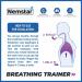 Nemstar Breathing Exercise Device Lung Exerciser Device for Expiratory Inspiratory Muscle Trainer for Lung Capacity Respiratory Therapy Lung Breathing Exerciser for Training Inhale Health o2 Trainer - Buy Online on GoSupps.com