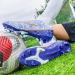PTYIBO Kid's Football Cleats Blue 8.5 - Comfortable Soccer Boots for Running and Football - Buy Online on GoSupps.com