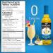 Syruvia Sugar-Free Pina Colada Syrup - 0 Calorie - Premium Flavoring Syrup for Tea Italian Sodas Beverages Desserts Ice Cream Cocktails & Mocktails - Kosher Gluten Free - 25.4 fl oz. - Buy Online on GoSupps.com