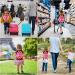 4 in 1 Toddler Harness Leash | Baby Anti Lost Wrist Link | Child Safety Tether | Walking Harness Wristband Assistant Strap Belt - Rose Red - Buy Online on GoSupps.com
