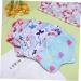 Womens Bamboo Charcoal Reusable Cloth Panties - 7pcs Set with Storage Bag | Menstrual Pad Liner Washable Fabric for Women - Buy Online on GoSupps.com