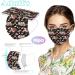 10PC Disposable Face_Masks Flower Print 3 Ply Breathable Face_Cover Flower Women Fashion Face Covering Protections Multicolor-3 As shown - Buy Online on GoSupps.com