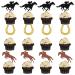 Horse Equestrian Cupcake Toppers Horseshoe Cupcake Toppers Jockey Horse Racing Cupcake Toppers Kentucky Derby Party Decorations Horse Party Supplies 24 Pcs