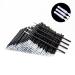 i-Laesh 200 pcs Micro Brushes for Eyelash Extensions - Black (Pro Grip) | Lash Mascara Wand Cotton Swabs Qtips - Eyebrow & Personal Care - Buy Online on GoSupps.com