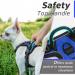 Buy Eagloo Anti-Train Dog Harness for Small Dogs - Adjustable Durable Reflective Strips for Walking & Jogging - XS Blue (1 Pack) - Buy Online on GoSupps.com