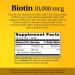 21st Century Biotin 10 000 mcg Tablets (360 Count) High Potency Biotin Supplement Supports Hair Skin & Nail Health Gluten & Sugar-Free Daily Vitamin B7 Supplement Non-GMO - Buy Online on GoSupps.com