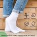 Bamboo Diabetic Socks 6 Pairs | Circulatory No-Binding Ankle Seamless | Odor-Resistant | Men's Shoe Size 8-12, Women's Size 10-13 (White) - Buy Online on GoSupps.com