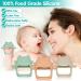 Silicone Baby Teething Toy Set - BPA Free, Anti-Drop Mitten for Infants 3+ Months - Soothing Pain Relief and Sucking Needs - Buy Online on GoSupps.com
