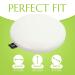 Nail Arm Rest for Elbow - White Elbow Pad for Nail Tech - Comfortable Nail Arm Rest for Ultimate Support - Buy Online on GoSupps.com