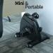 Mini Exercise Bike Himaly Under Desk Pedal Exerciser with LCD Screen - Portable Arm & Leg Peddler Machine in Black - Buy Online on GoSupps.com