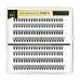 Lankiz self-adhesive eyelashes 160pcs no glue required 40d c curl diy eyelash extensions reusable individual eyelashes pre-glued eyelash extensions (40d-self-adhesive lash-c)