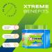 Xtreme Pro-Expert Blue Hair Gel 24-Hours Xtreme Control with Aloe Vera 35.27 oz Jar (Pack of 6) - Buy Online on GoSupps.com
