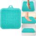 Shower Foot Massage Device - Relaxation Scrubber Mat for Tired Feet Improves Blood Circulation & Calms Foot Tension - Essential Bathroom Tool - Buy Online on GoSupps.com