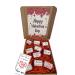 Valentine s Day Love heart Sweets with wrappers in box- heart