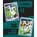 Philadelphia Eagles Cards: Jalen Hurts  A.J. Brown  Devonta Smith  Dallas Goedert  Miles Sanders  Donovan McNabb  LeSean McCoy ASSORTED Football Stars & Legends Trading Card & Wristbands Bundle - Buy Online on GoSupps.com