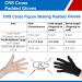 CRS Cross Padded Skating Gloves - Warm Padded Protection for Ice Skating, Figure Skating, Roller Skating & Cheer - Black, Small/Medium (Ladies) - Buy Online on GoSupps.com