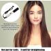 VOCOSTE Hair Straightener Brush - Fast Heating Anti-Scald Ceramic Hair Comb with 4 Temperature Settings | Ideal for Home & Travel | Champagne Color - Buy Online on GoSupps.com