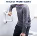 TAILI Suction Shower Grab Bar - Strong Hold for Elderly & Handicap - No Drilling - 240LBS Capacity - T-Shape Design - Buy Online on GoSupps.com