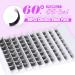 JIMIRE Fluffy Cluster Eyelash Extensions DIY Kit - 80pcs D Curl 8-16mm Wispy Individual Lash Clusters - Buy Online on GoSupps.com