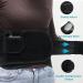 Ginekoo Breathable Back Brace with Heating Pad for Lower Back Pain Relief - Medium Size for Men and Women - Ideal for Herniated Discs and Sciatica - Buy Online on GoSupps.com