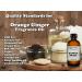 Buy Orange Ginger Fragrance Oil 4 oz - Premium Scent in Amber Glass Bottle - International Shipping - Buy Online on GoSupps.com