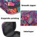 Menstrual Bag with Zipper | Stylish Ladies Napkin & Tampon Pouch for Women & Girls | Paisley Print Collection - Buy Online on GoSupps.com