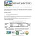 Soft White Wheat Berries - 3 lbs | Non-GMO Project Verified | Family Farmed in Washington State | Desiccant Free | Non-Irradiated | Kosher - Field Traced - Cotton Bag | 1 Pack - Buy Online on GoSupps.com