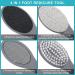 4-in-1 Pedicure Tool Set for Dry and Wet Foot Care - Callus Remover, Foot Scrubber, Pumice Stone, Nail Brush - Gray - Buy Online on GoSupps.com