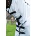 HKM 4057052161209 Fly Rug - Lyon - With Neck Part 1200 - White - 145 cm - International Shipping Available - Buy Online on GoSupps.com
