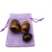 Yoni Egg Set of 3 - 100% Natural Jade & Tiger Eye Stone | Kegel Exercises for Pelvic Floor Strengthening | Drilled Massager for All Levels - Buy Online on GoSupps.com