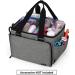 YARWO Sewing Accessories Organizer - Craft Storage Tote Bag in Gray - Buy Online on GoSupps.com