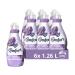 Comfort Lavender Bloom Fabric Conditioner all-day odour defence for long-lasting freshness and fragrance + softness 6x 1.26 L (216 washes)