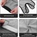 Convinite Recovery Suit for Dogs | Breathable Wound Protection Post-Op Castration | One-Piece Design with Push Buttons | Gray | Ideal for Male & Female Dogs - Buy Online on GoSupps.com