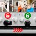 Oven Door Child Lock Heat-Resistant Adhesive Double-Pressure Button Black 1 Piece | Safety for Kids & Baby-Proof Your Kitchen - Buy Online on GoSupps.com