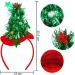 Elcoho Christmas Costume Headbands - Elf Party Hats & Tree Headbands for Adults & Kids - 4 Fun Styles for Holiday Decor - Buy Online on GoSupps.com