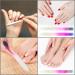Kovira Glass Nail Files with Case (Pack of 5) - Long Lasting Double Sided Glass File - Manicure/Pedicure Set for Natural Nails and False Nails - Professional Crystal File - Buy Online on GoSupps.com