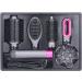 Buy 5-in-1 Hair Dryer Brush & Comb - Professional Ionic Hair Tool for Curling & Straightening Travel-Friendly Removable Head - Buy Online on GoSupps.com