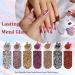 Coconut Pink Chrome Square Press On Nails - 24 PCS Metallic Fake Acrylic Nails | Short & Medium Coffin Style - High-Quality Glue-On Nail Art - Buy Online on GoSupps.com