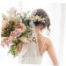 Didiseaon 1 Set Wedding Hair Comb Rhinestone Bobby Pins Tiara Hair Clip Bridal Accessories Rhinestone Headpiece Bride Hair Comb Bride Hair Pin Flower Hair Comb Wedding Headdress - Buy Online on GoSupps.com