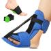 CHONGNI Plantar Fasciitis Night Splints: Adjustable Breathable Night Splints for Plantar Fasciitis Support with Arch Support Relief Achilles Tendonitis Foot Drop Heel Pain for Men Women (Blue)
