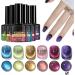 Gel Nail Polish Glitter Cat Eye Gel Nail Varnish Sparkly Purple UV/LED Soak-Off Gel Nail Varnish Highly Pigmented 9D Magnetic Nail Gel Shimmer Galaxy Nail Art Salon DIY Gifts - Buy Online on GoSupps.com