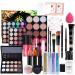 All-In-One Makeup Kit 27 Pcs Complete Makeup Gift Set Full Kit Combination with Eyeshadow Blush Lipstick Concealer etc Essential Starter Bundle for Women Pro Multi-purpose Beauty Cosmetic Set#1 27PCS