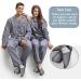 SATINIOR 12 Pairs Disposable Spa Slippers - Non-Slip Closed Toe Hotel Slippers - Grey - Medium-Large Size - Ideal for Women and Men - Buy Online on GoSupps.com